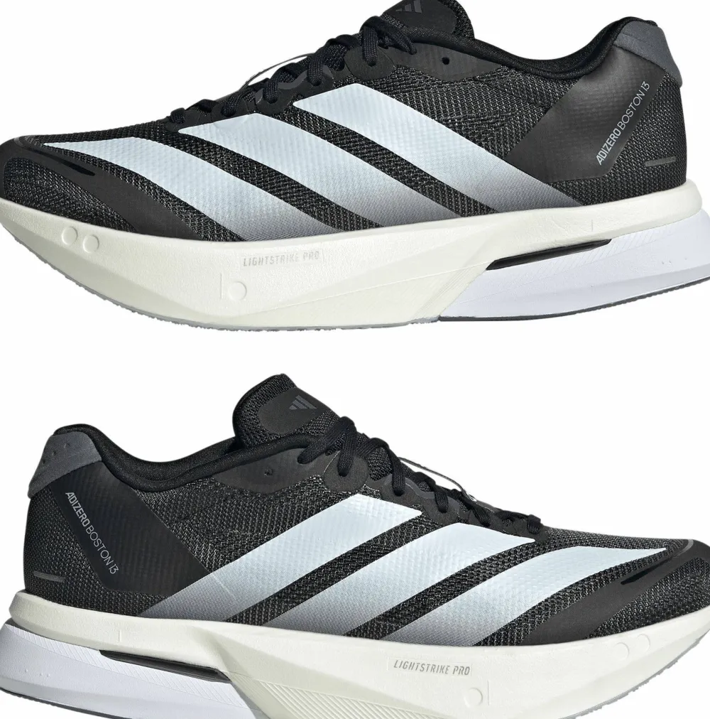 Discount Women's Adizero Boston 13 Core Black / Cloud White / Grey Five Löparskor Dam