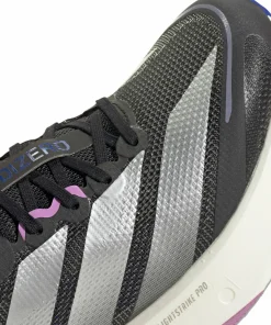 Adidas Women's Adizero Boston 13 Core Black/Silver Mint/Lucid Blue