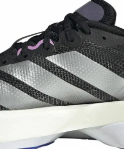 Adidas Women's Adizero Boston 13 Core Black/Silver Mint/Lucid Blue