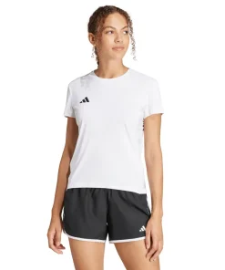 Adidas Women's Adizero E Tee White