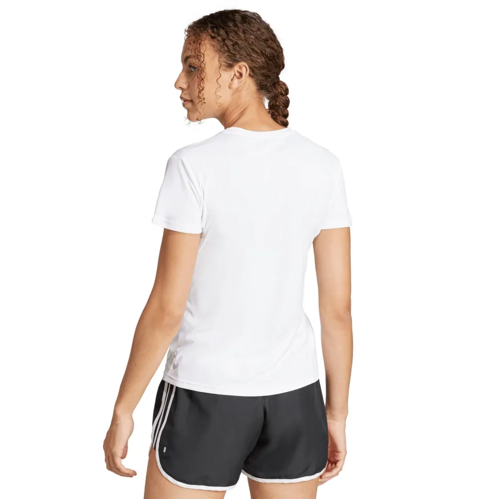 Adidas Women's Adizero E Tee White