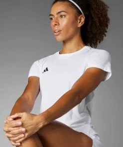 Adidas Women's Adizero E Tee White