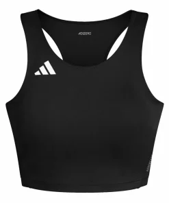 Adidas Women's Adizero Essentials Running Crop Top Black
