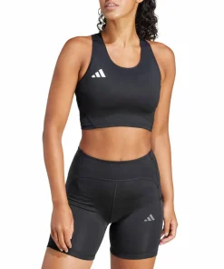 Adidas Women's Adizero Essentials Running Crop Top Black