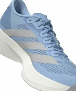 Adidas Women's Adizero Evo SL Glow Blue / Silver met. / Cloud White