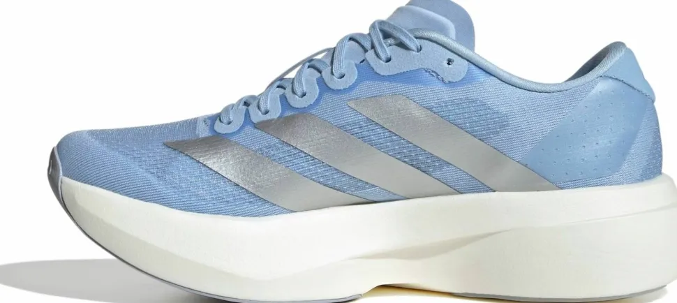 Adidas Women's Adizero Evo SL Glow Blue / Silver met. / Cloud White