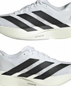 Best Women's Adizero Evo SL Cloud White/Core Black/Cloud White Löparskor Dam