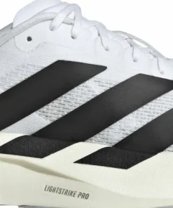 Best Women's Adizero Evo SL Cloud White/Core Black/Cloud White Löparskor Dam