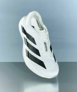 Best Women's Adizero Evo SL Cloud White/Core Black/Cloud White Löparskor Dam