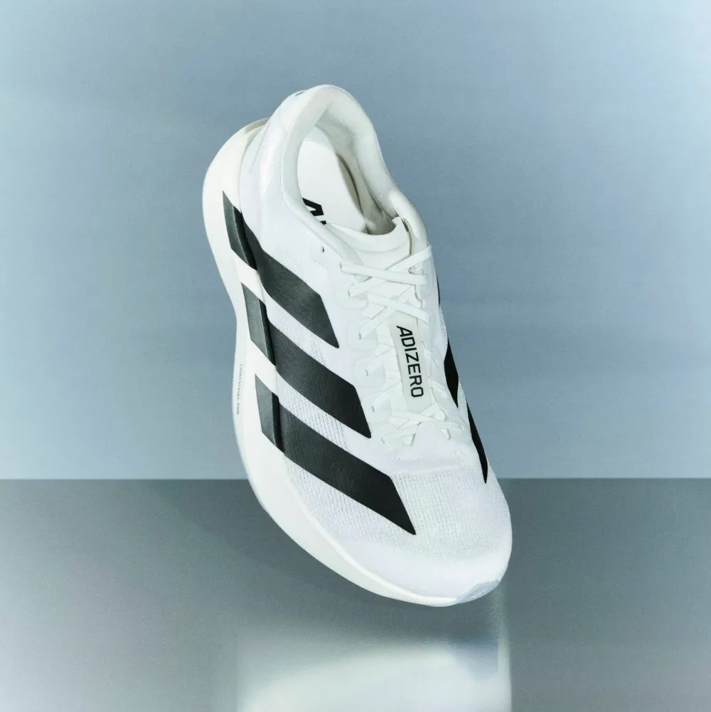 Best Women's Adizero Evo SL Cloud White/Core Black/Cloud White Löparskor Dam