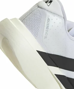 Best Women's Adizero Evo SL Cloud White/Core Black/Cloud White Löparskor Dam