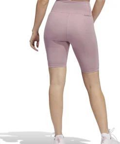 Adidas Women's Optime Training Bike Short Tights Magiv Mauve