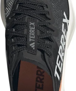 Adidas Women's Terrex Agravic Speed Trail Running Shoes Core Black/Grey One/Amber Tint