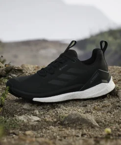 Adidas Women's Terrex Free Hiker 2.0 Low GORE-TEX Hiking Shoes Core Black/Core Black/Grey Four Hot