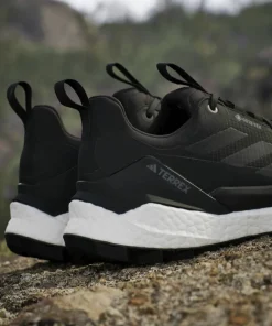 Adidas Women's Terrex Free Hiker 2.0 Low GORE-TEX Hiking Shoes Core Black/Core Black/Grey Four Hot