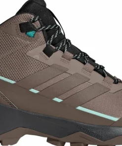 Adidas Women's Terrex Skychaser Ax5 Mid Gore-Tex Trace Brown/Earth Strata/Semi Impact Orange