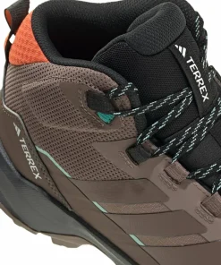 Adidas Women's Terrex Skychaser Ax5 Mid Gore-Tex Trace Brown/Earth Strata/Semi Impact Orange