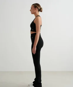 Aim'n Women's High Support Ribbed Bra Black Clearance