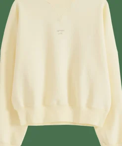 Aim'n Women's Le Run Running Sweatshirt Lemon White Clearance