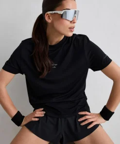 Aim'n Women's Le Run Seamless Running T-Shirt Black New