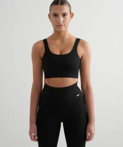 Aim'n Women's Ribbed Seamless Tights Black