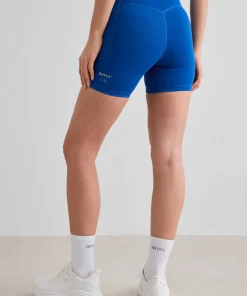 Aim'n Women's Running Midi Biker Shorts Azure