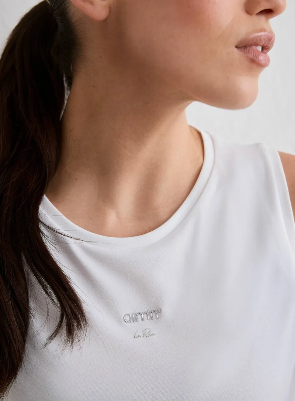Aim'n Women's Seamless Running Top White