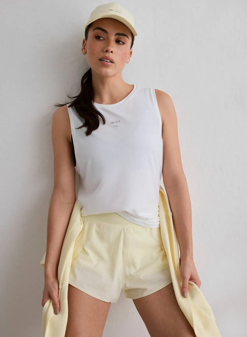 Aim'n Women's Seamless Running Top White