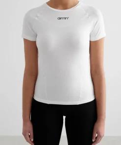Aim'n Women's Soft Basic Short Sleeve White Online