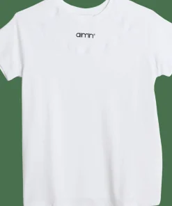 Aim'n Women's Soft Basic Short Sleeve White Online