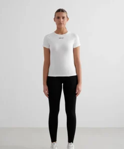 Aim'n Women's Soft Basic Short Sleeve White Online