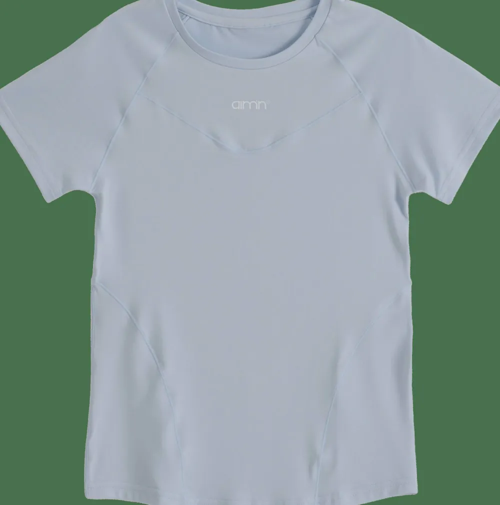 Aim'n Women's Soft Basic Short Sleeve Aura New