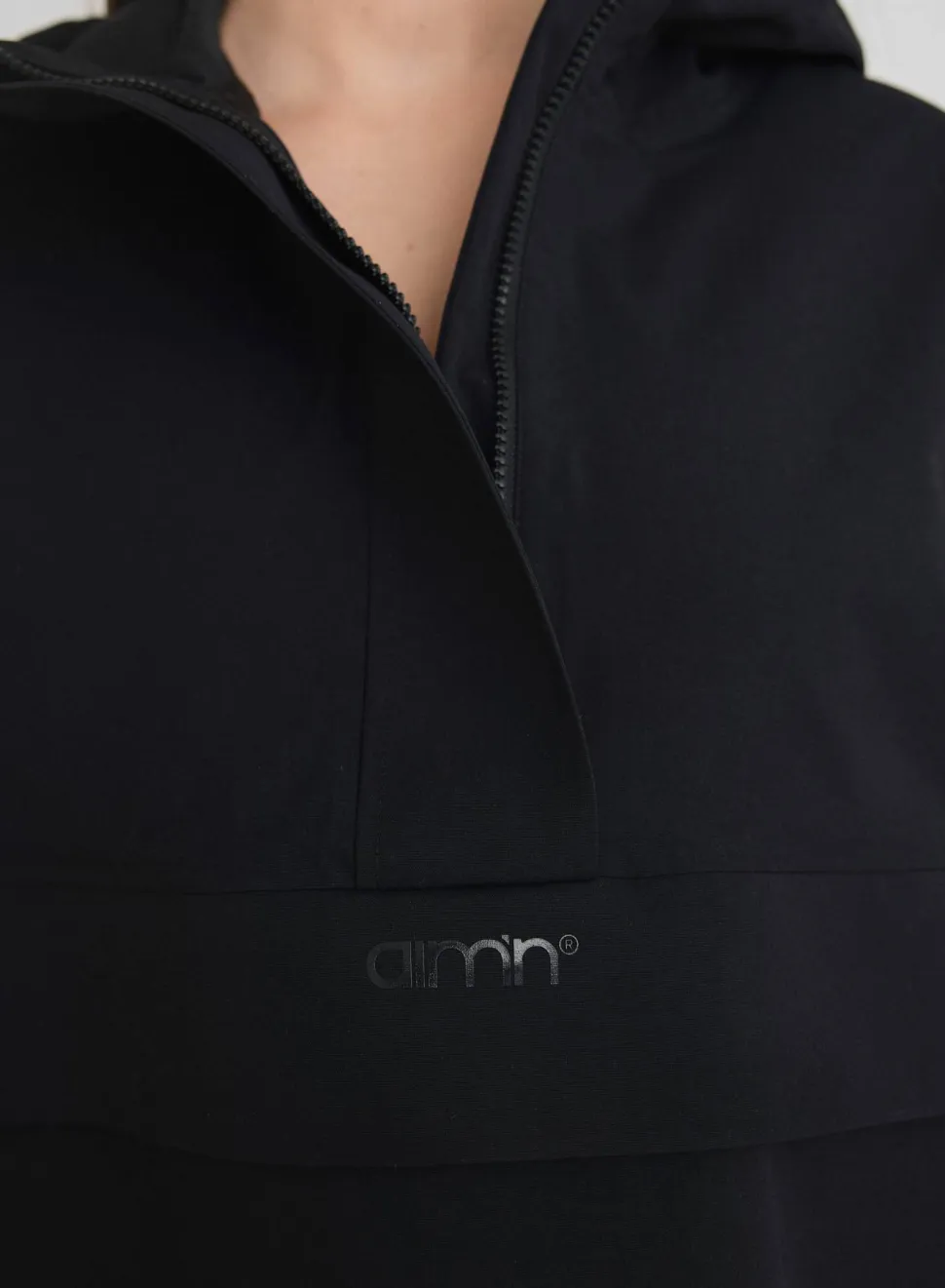 Aim'n Women's Waterproof Oversized Anorak Black