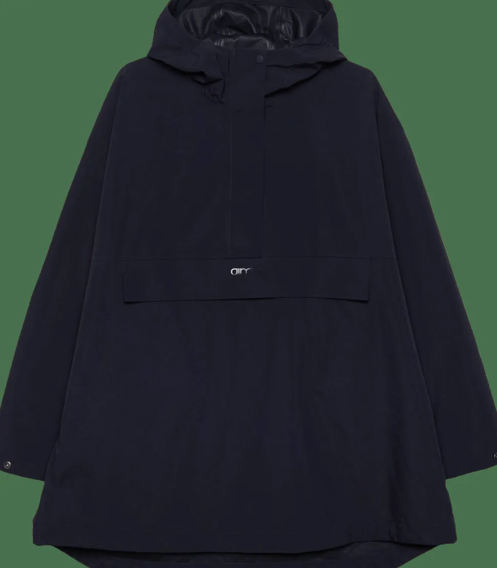 Aim'n Women's Waterproof Oversized Anorak Black