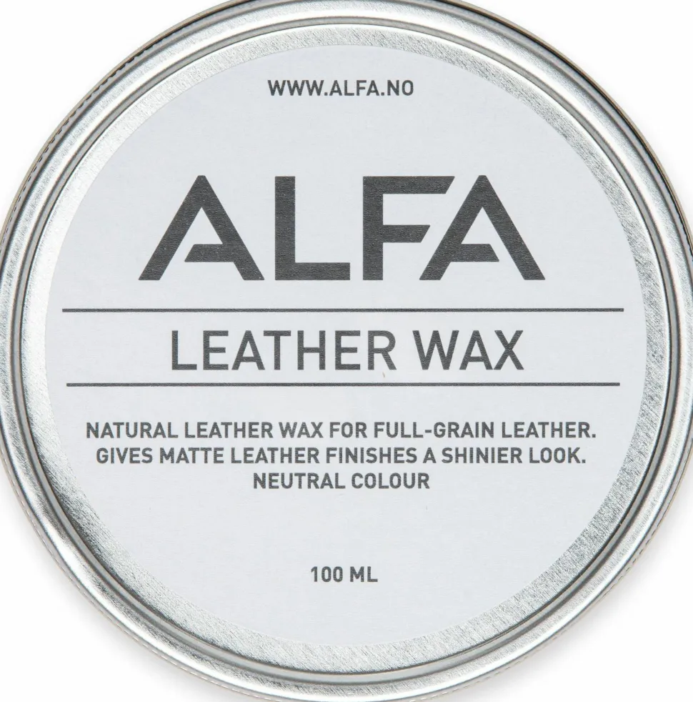 Alfa Alfa Leather Wax NoColour