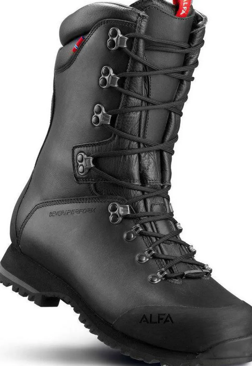 Alfa Men's Bever Perform Gore-Tex Wide Black