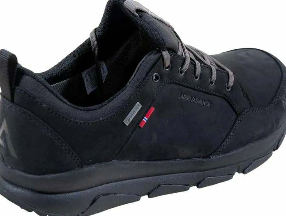 Alfa Men's Laggo Leather Advance GORE-TEX BLACK Outlet