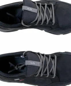Alfa Men's Laggo Leather Advance GORE-TEX BLACK Outlet