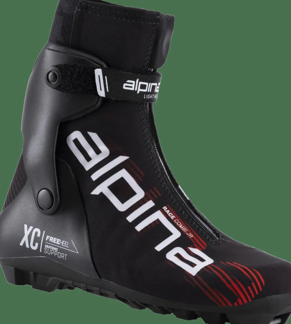 Alpina Kids' Race Combi Junior Black/Red Online