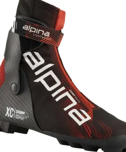 Alpina Unisex Comp Skate Black/Red