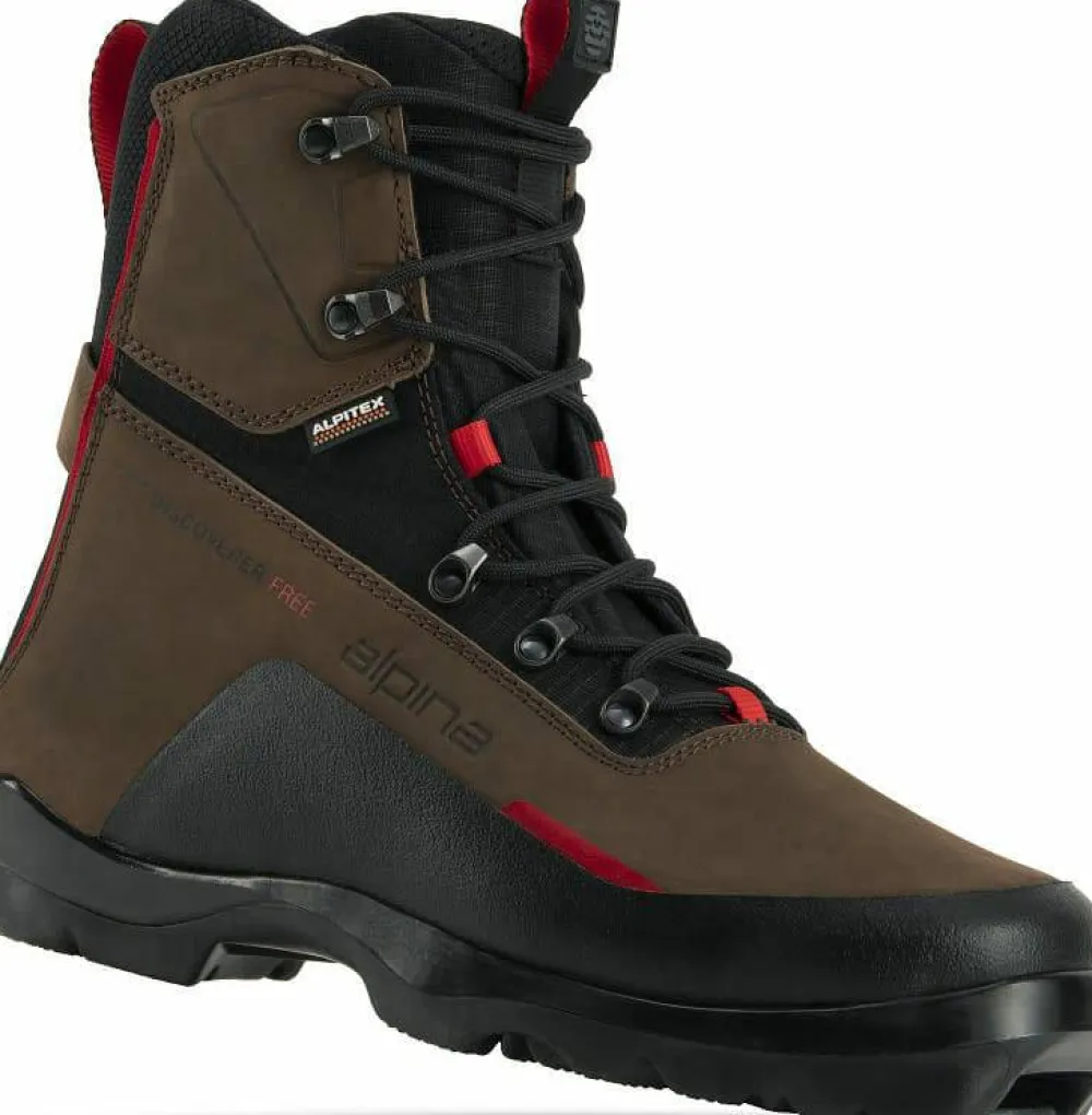 Alpina Unisex Discovery Free Brown Dark Brown Black