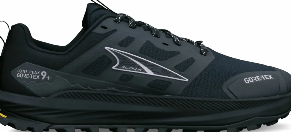 Altra Men's Lone Peak 9+ GORE-TEX Black/Black Sale