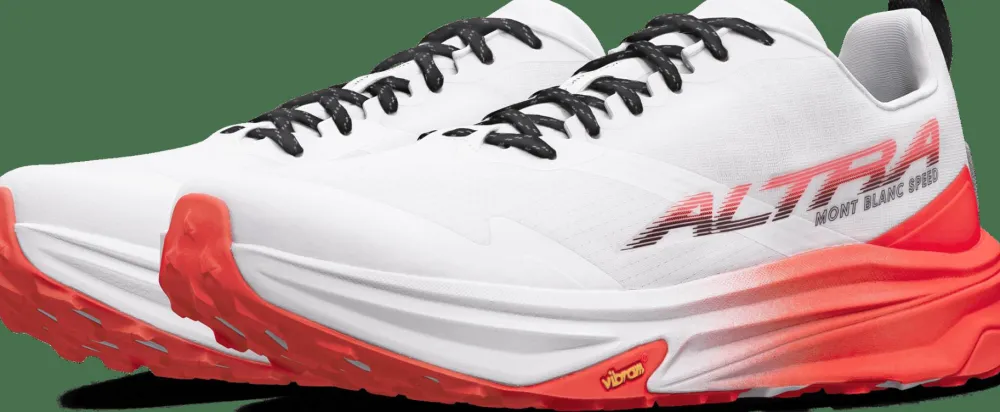Altra Men's Mont Blanc Speed White/Red Discount