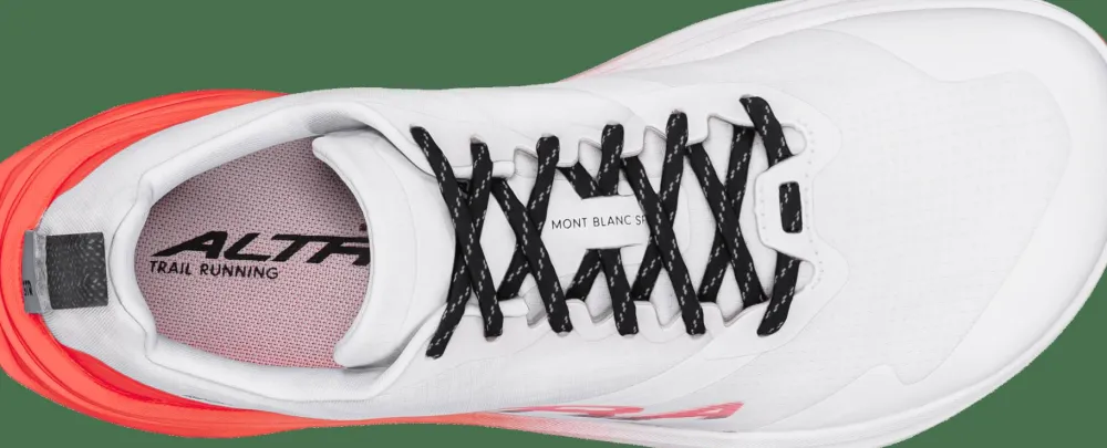 Altra Men's Mont Blanc Speed White/Red Discount