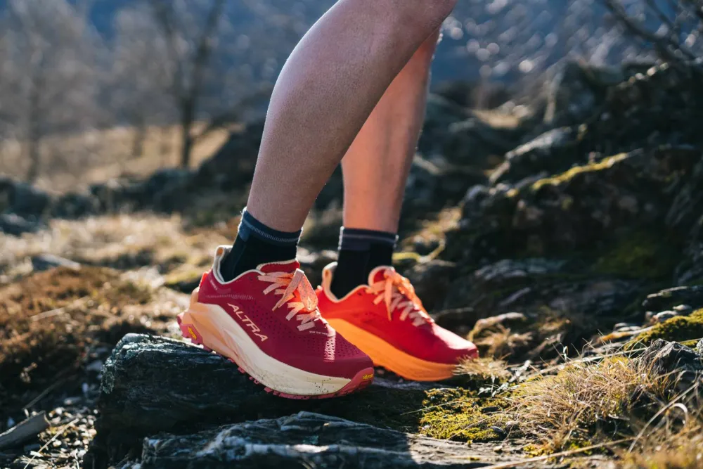 Altra Women's Olympus 6 Red/Orange Clearance