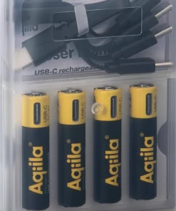 USB-C Rechargeable AAA Battery (1,5 V / 600 mAh) 4-pack Elektronik