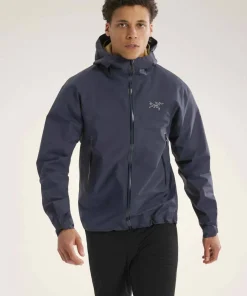 Arc'teryx Men's Beta Jacket Black Sapphire Clearance