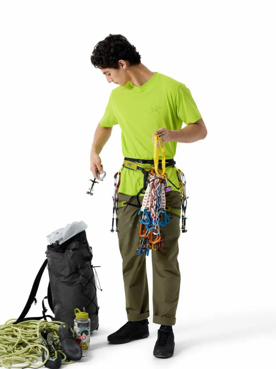 Arc'teryx Men's Kragg SL Cotton Shortsleeve Mantis