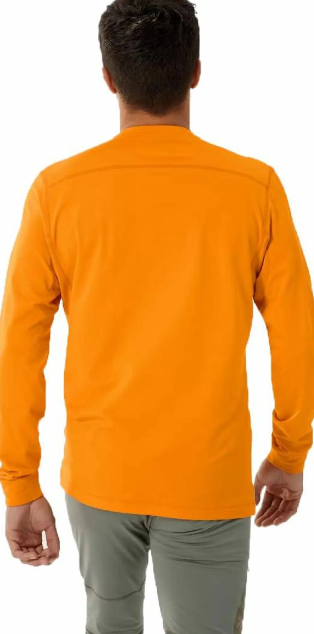 Arc'teryx Men's Rho Lt Crew Neck Blaze Hot