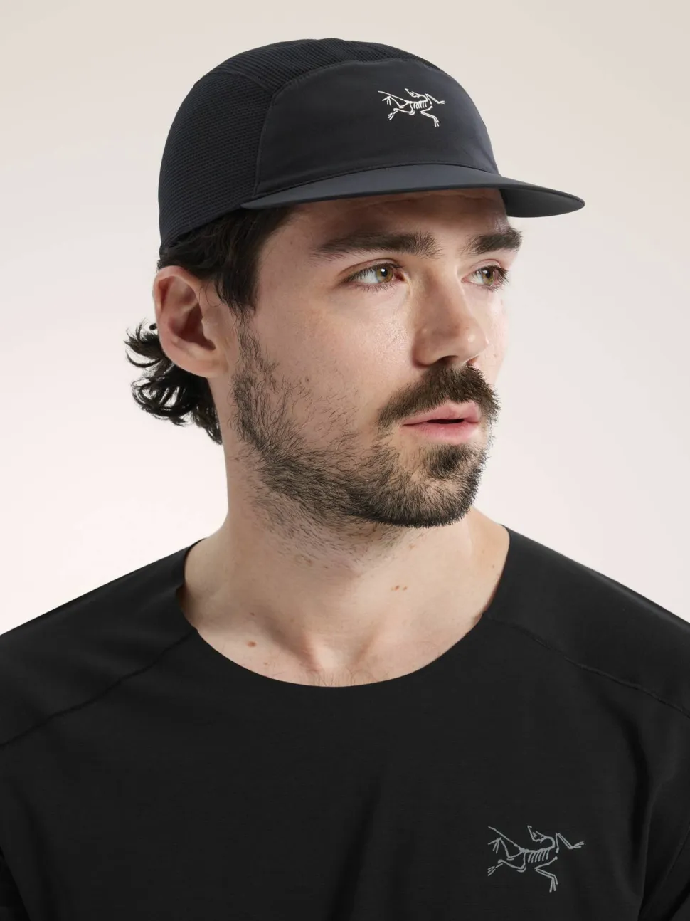 Arc'teryx Norvan Mesh 5 Panel Cap Black/Arctic Silk